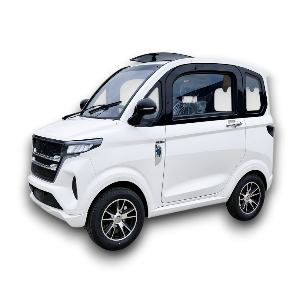 Mașină electrică MoveEco Model X5 | Fără Permis | 25 km/h | Alb