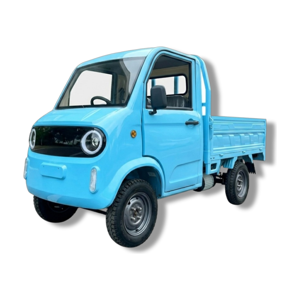 Camionetă electrică MoveEco Pickup T1 | Fără Permis | 25 km/h | Albastru