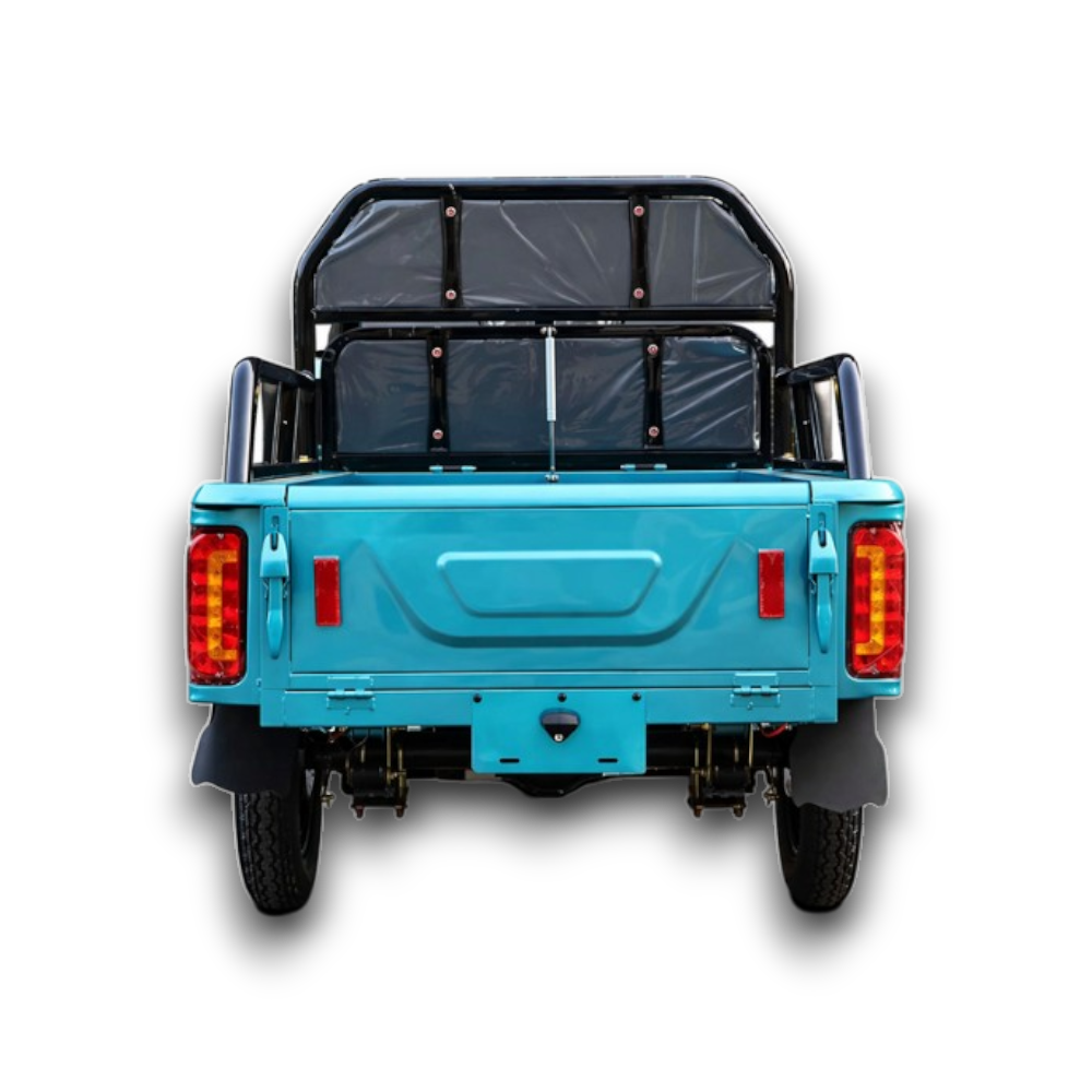 Triciclu Electric Model B03 | 1500W | 60V/20Ah | 25km/H Fără Permis | Albastru